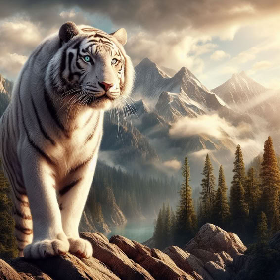 Tigre Blanc de l'Ouest