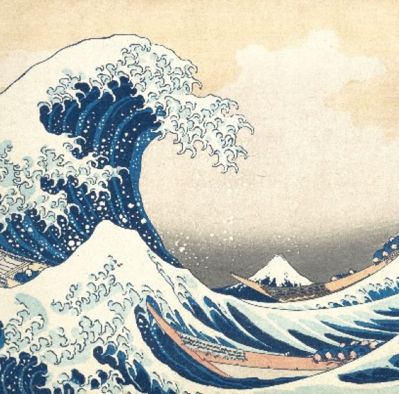 La grande vague (Hokusai) : la tempête dans les émotions