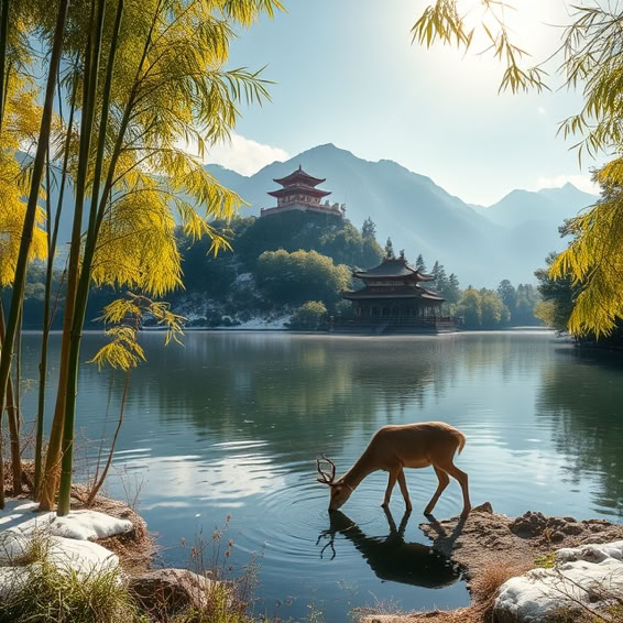 Le Cerf de l'Hiver pour "renforcer les reins"